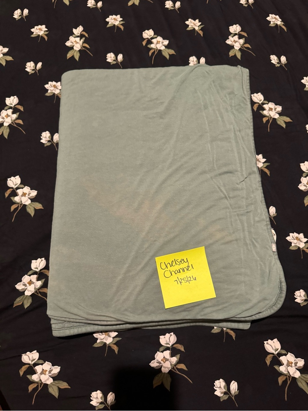Kyte baby toddler 2.5 blanket Soft Sage Green Throw Blanket - Home Bedding